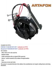   KTM HUSQVARNA Ventilátor 2019-2017 2T CARBURETOR (NO TPI !!)