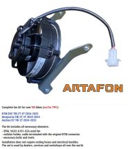   KTM HUSQVARNA GASGAS ventilátor TBI 2024-2023 2T 4T EXC FE TE